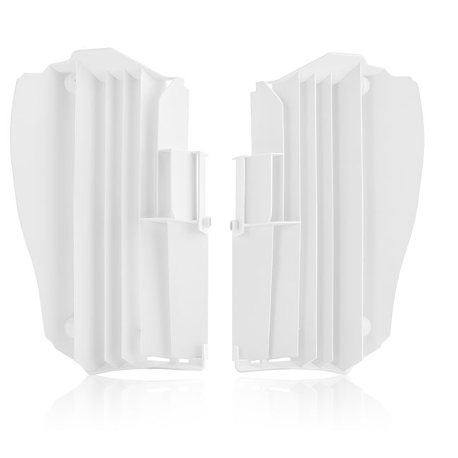 Radiator Louvers White Yamaha YZF250 19-23 450 18-22 OEM Ac[]