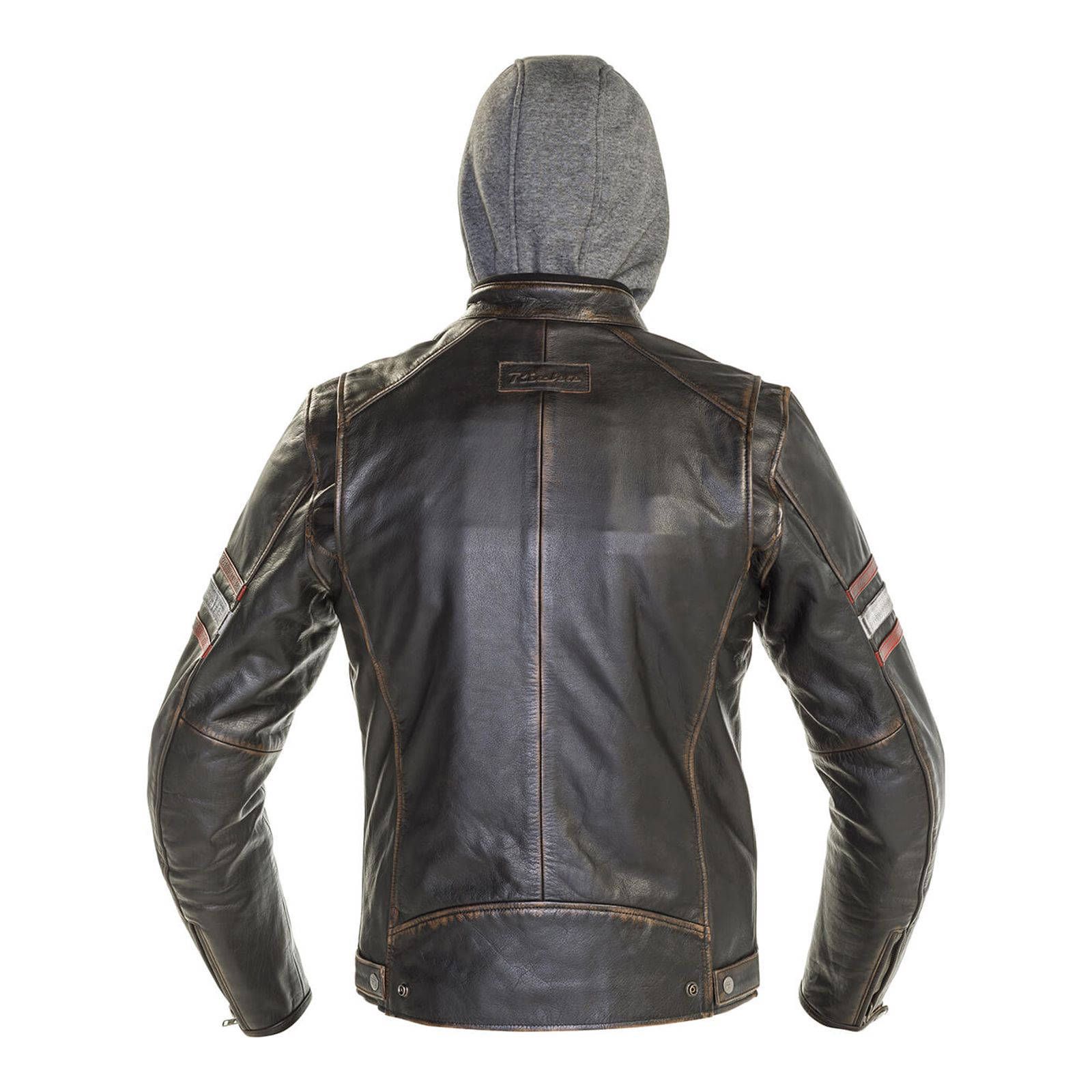 Road Jacket Richa Toulon 2 Leather Black/Red Larger - Image 4