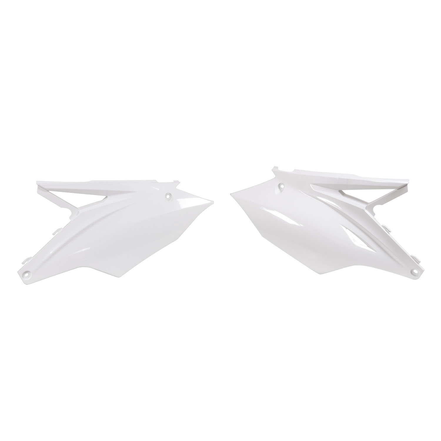 SIDEPANEL RTECH KX250F 17-20 KX450F 16-18 WHITE - Image 1