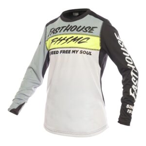 Fasthouse Womens Elrod Evoke Motocross Jersey Skyline/White - Image 1