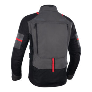Oxford Rockland MS Road Jacket Charcoal Black / Red - Image 2