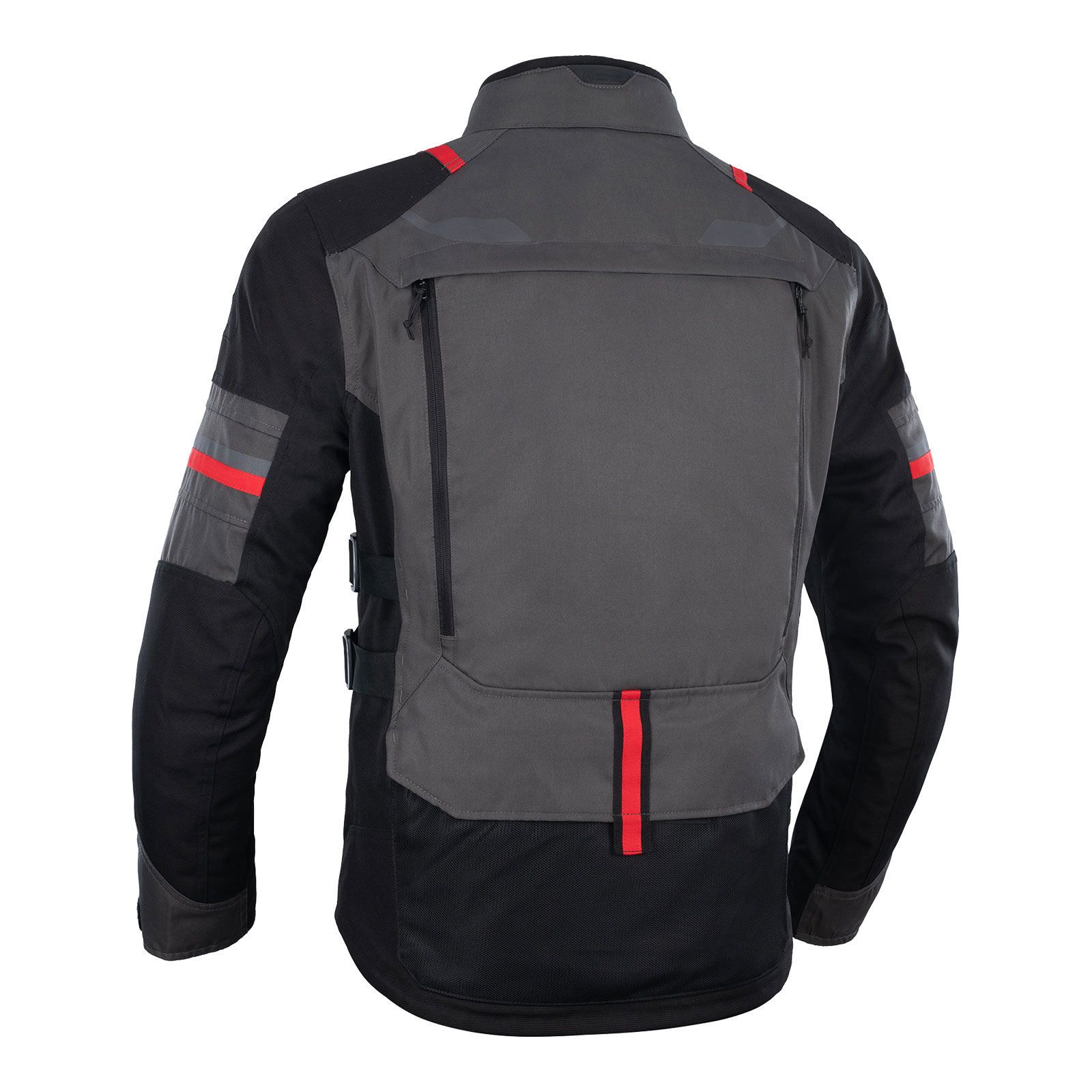 Oxford Rockland MS Road Jacket Charcoal Black / Red - Image 2