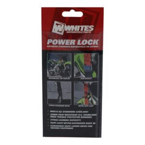 WHITES TIE DOWNS 1 1/2in x 6ft BLK/BLK - Image 3