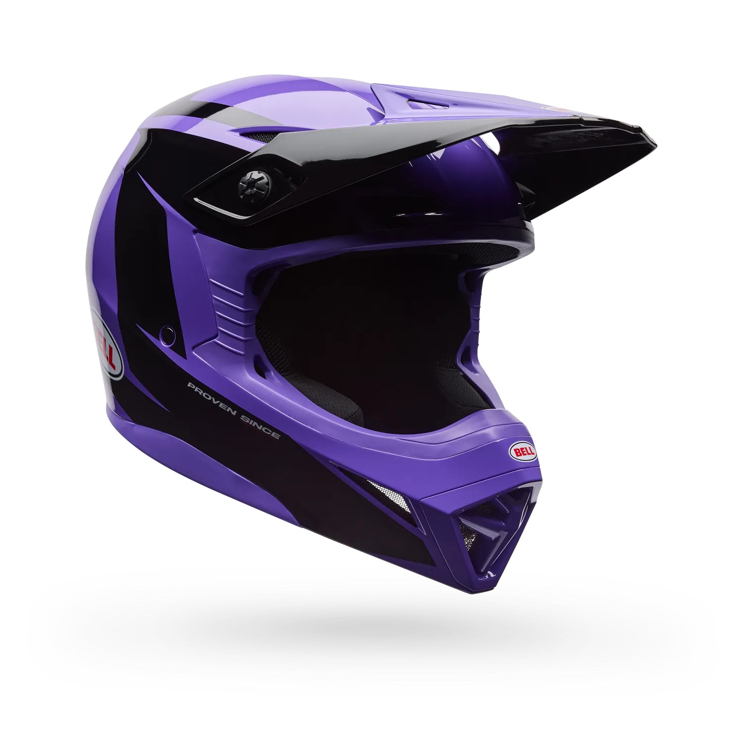 Bell MX-10 Mips Talon ECE Motocross Helmet Youth Purple - Image 2