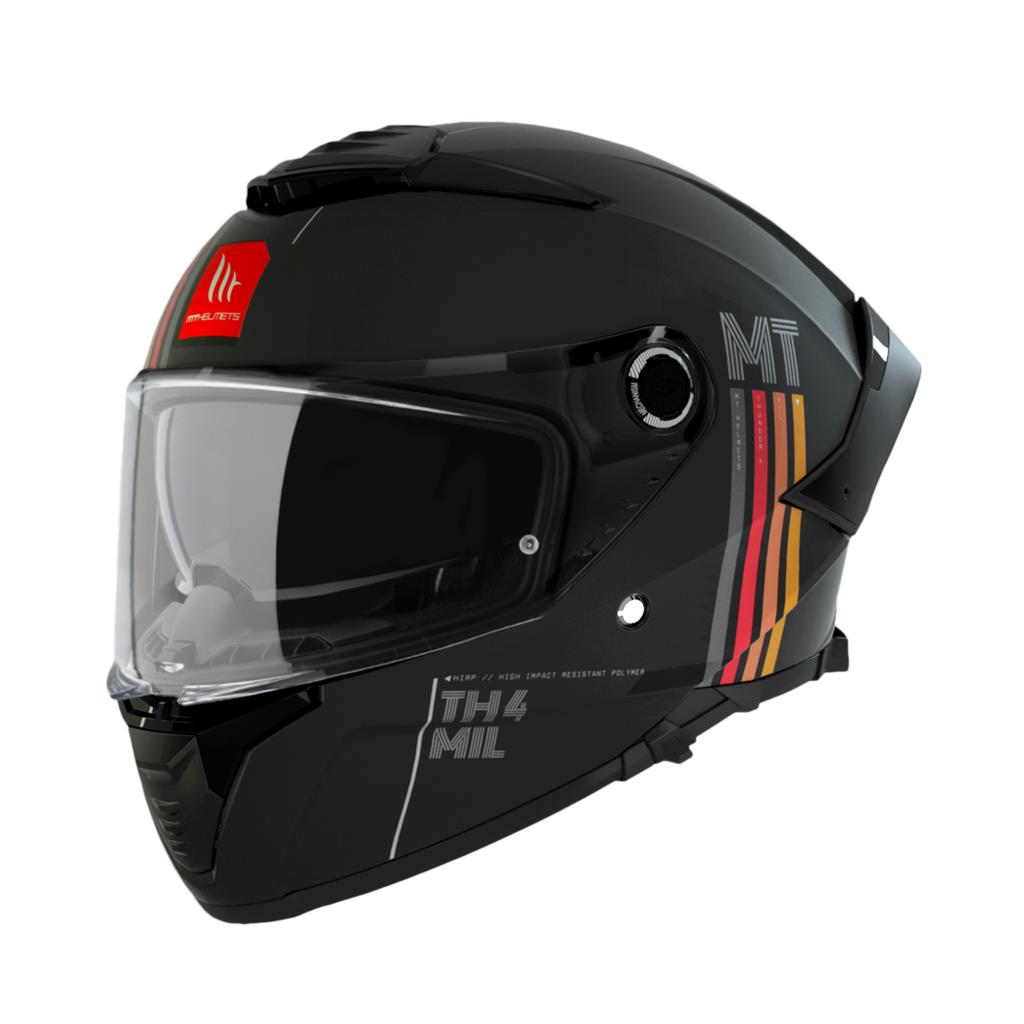 MT Thunder 4 SV Road Helmet Mil Matte Black
