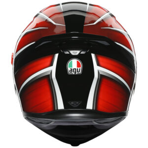 Road Helmet AGV K-5 S Tempest Black/Red - Image 6