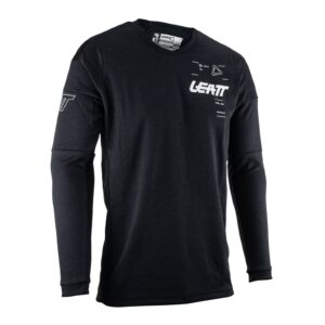 Leatt Moto 4.5 Windblock Motocross Jeresy Black - Image 2