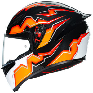AGV K1 Road Helmet Kripton Black/Orange - Image 4