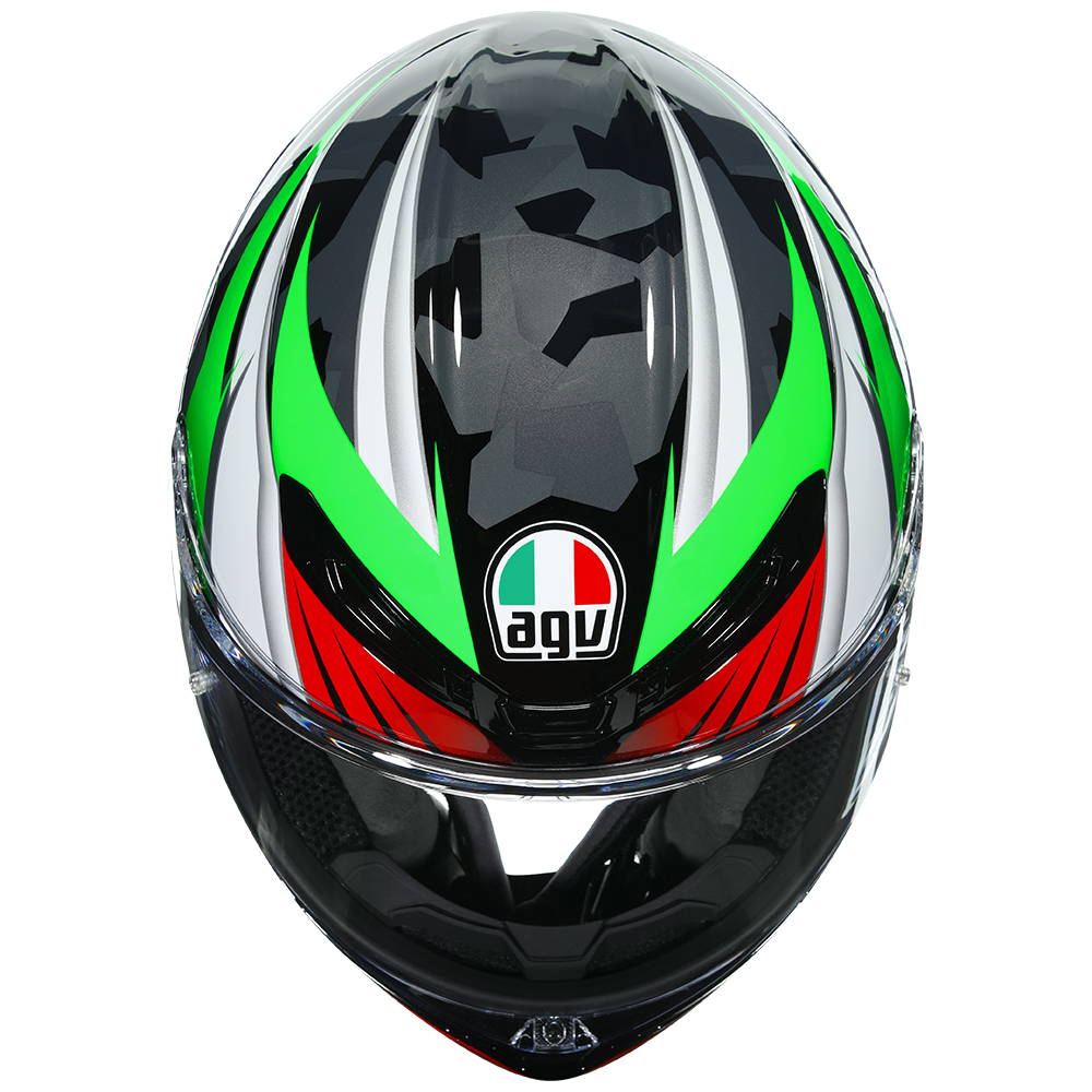 AGV K6 Road Helmet Excite Camo/Italy