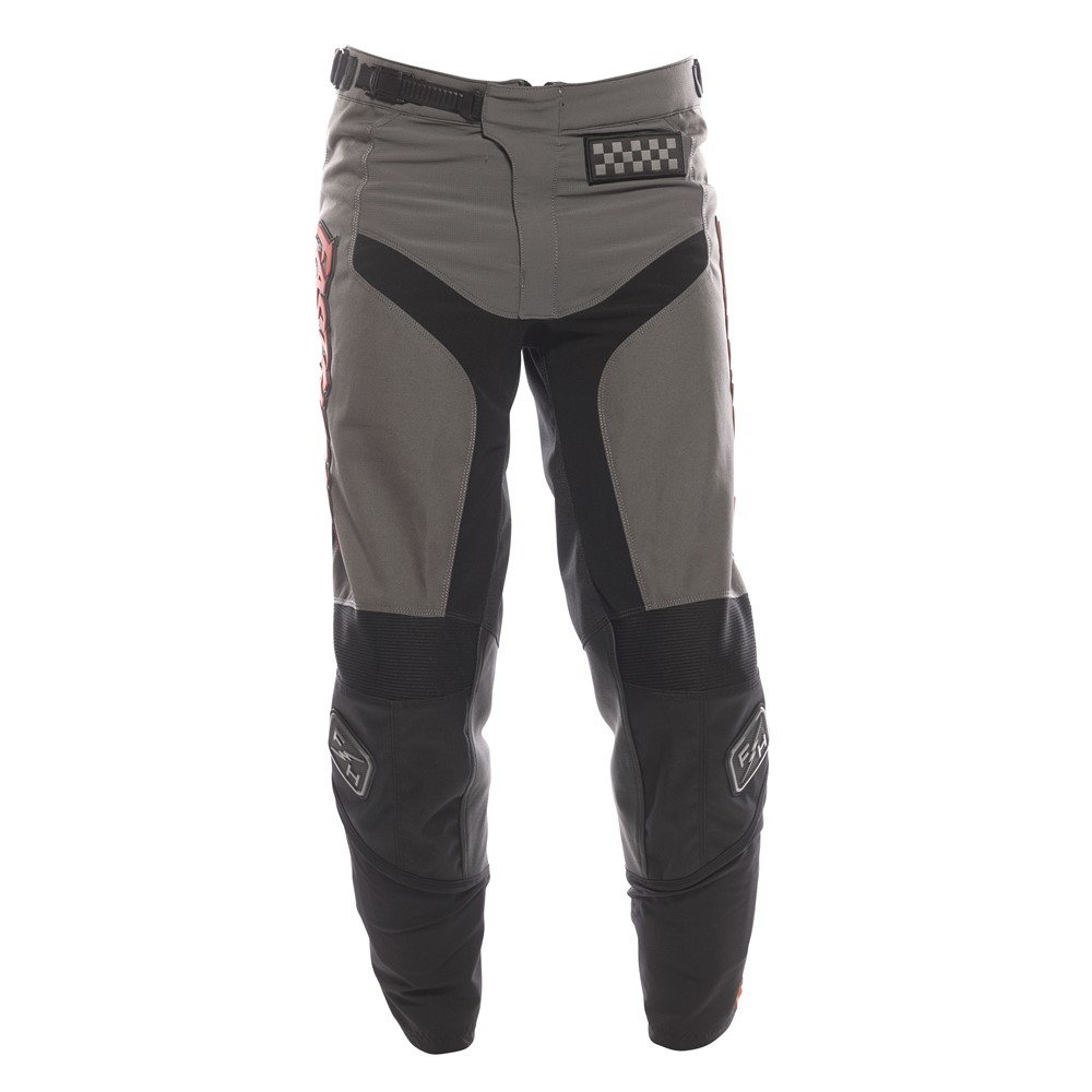 Fasthouse Grindhouse Motocross Pant Gray/Red