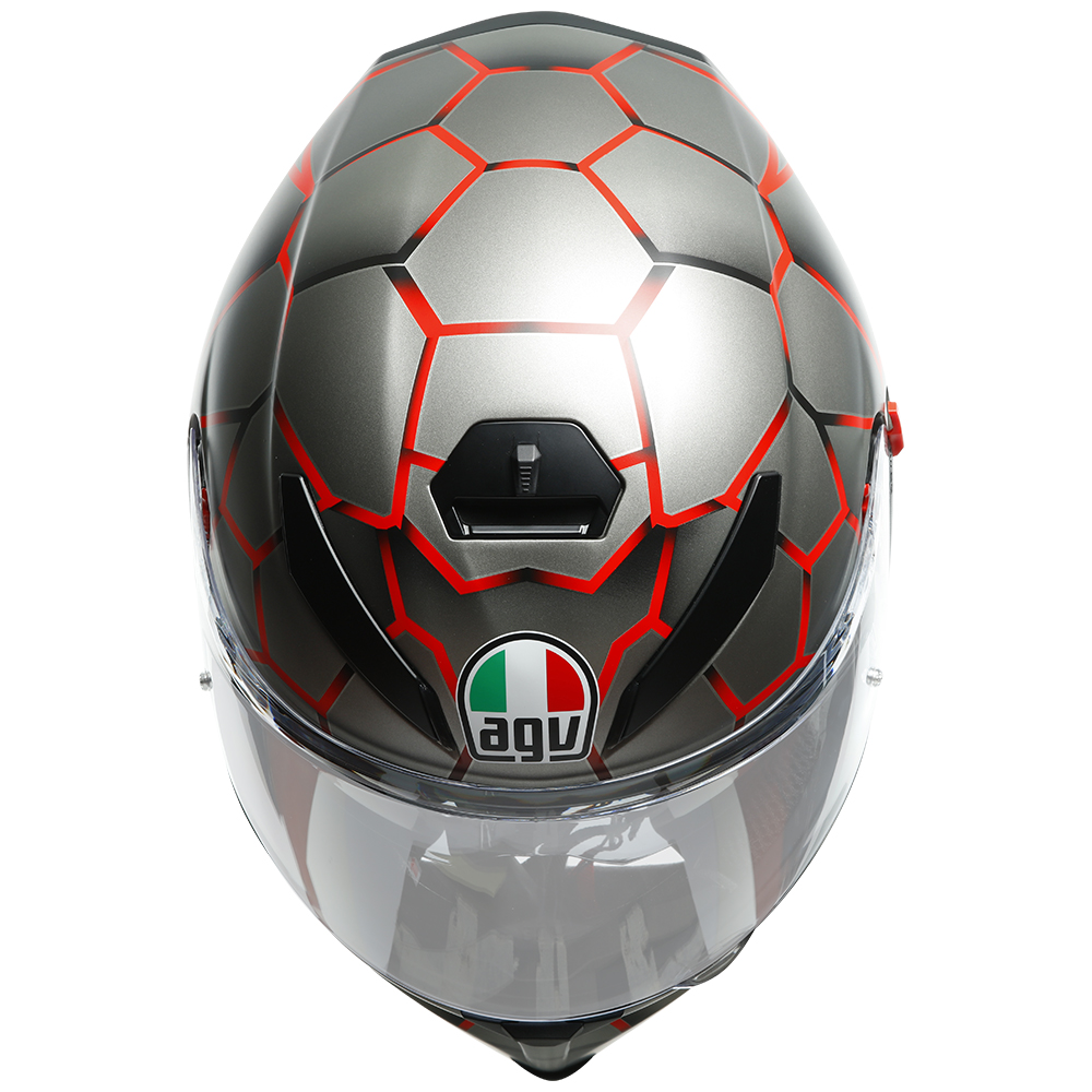 AGV K5 S Road Helmet Vulcanum Red