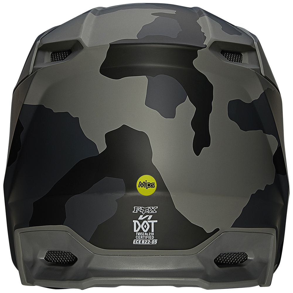 Helmet Fox V1 Youth Black Camo