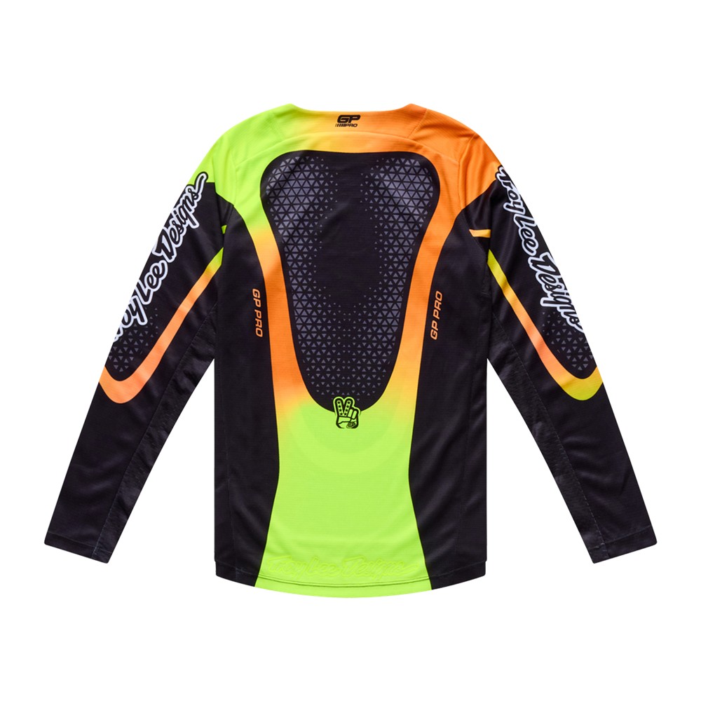 Troy Lee Designs GP Pro Aura Motocross Jersey Youth Black