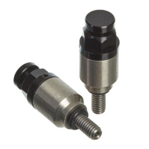 WHITES FORK BLEEDER VALVES - PAIR M4 x 0.7 BLK - Image 1