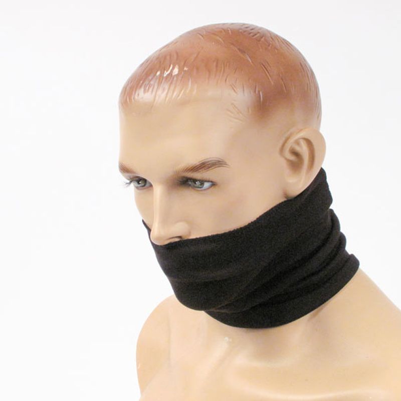 WHITES NECK WARMER -BLK