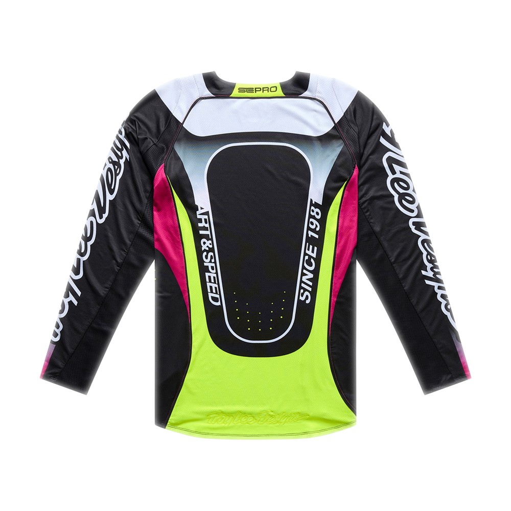 Troy Lee Designs SE Pro Salvo Motocross Jersey Black/White
