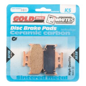 BRAKE PADS GOLDFREN OFFROAD RACING GF001 - K5 ( PR52 ) - Image 1