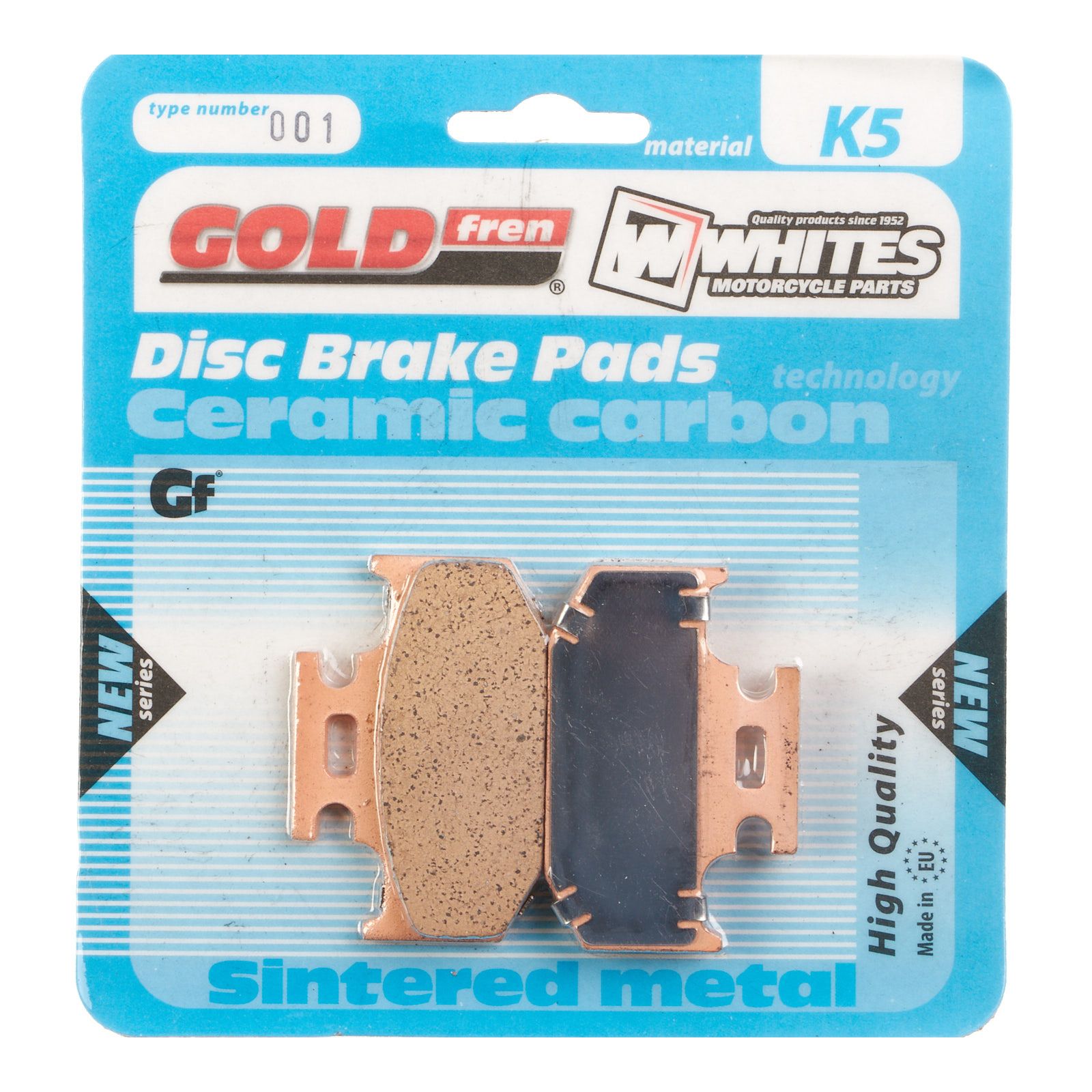 BRAKE PADS GOLDFREN OFFROAD RACING GF001 - K5 ( PR52 ) - Image 1