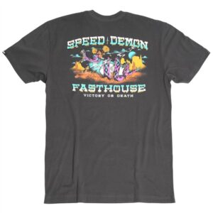 Fasthouse Treader Tee Washed Black - Image 1