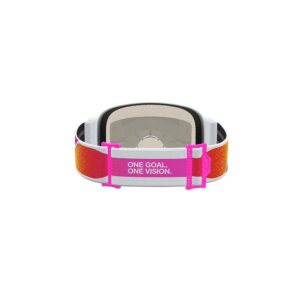 Alpinestars Vision 5 Drag Motocross Goggles Orange/Red Mirror Red Lens - Image 4
