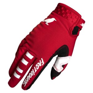 Fasthouse Elrod Air Motocross Glove Red - Image 1