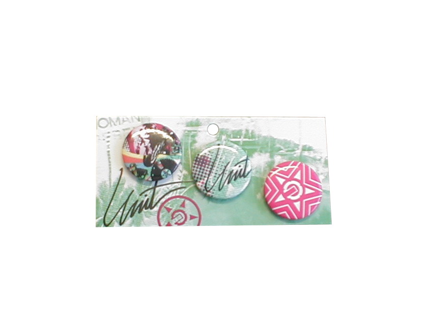 Pins Unit Ladies Kitsch