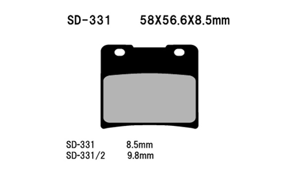 Vesrah disc pads SD331 VD331 AX35103 [AC]