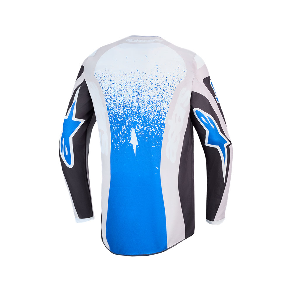 Fluid Drag Jersey Graystone/Light Lilac/UCLA Blue/Black S - Image 2