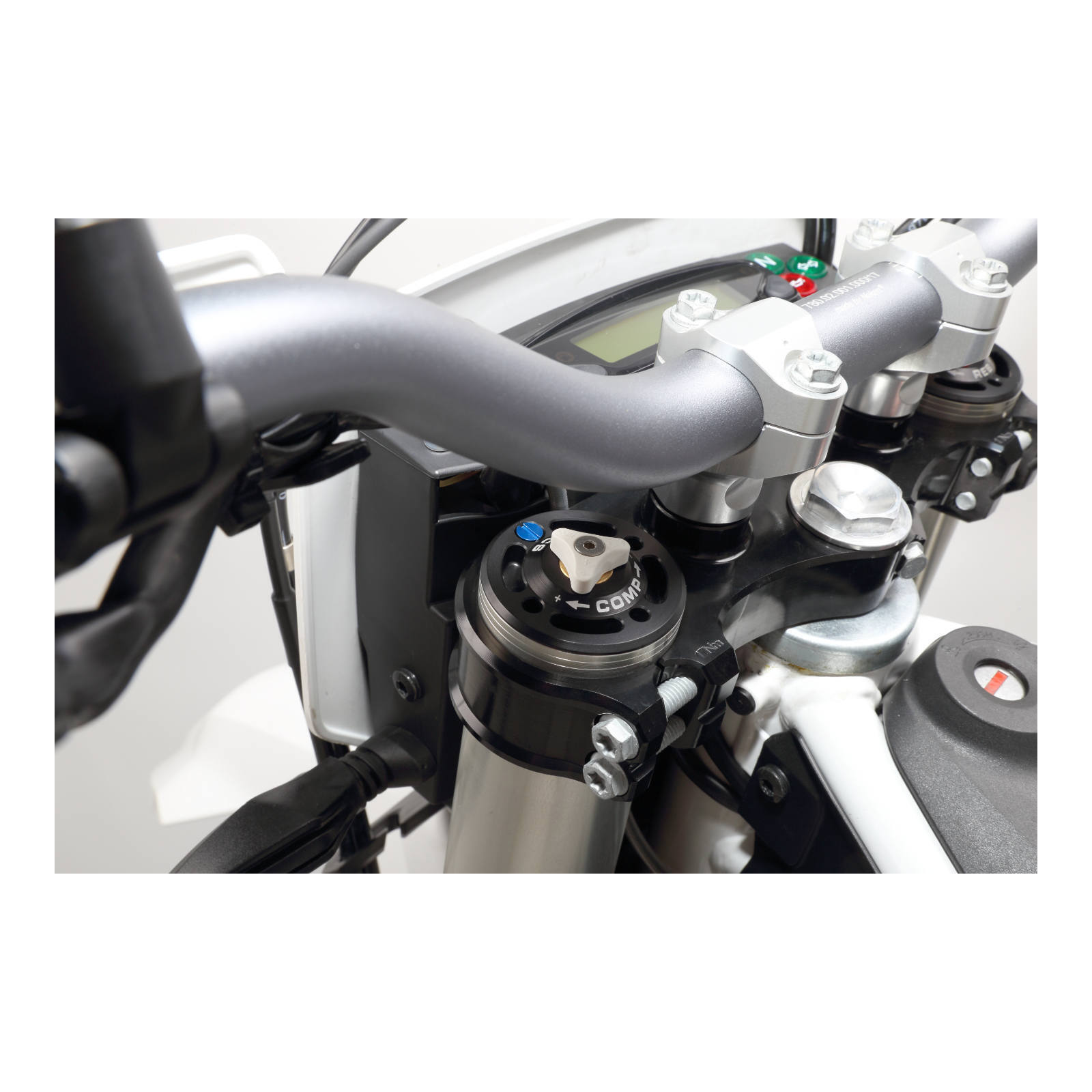Zeta Front Fork Air Valve Cap Screw WP - H-Blue 2pcs - Image 7