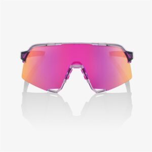 100% S3 Tokyo Night Sunglasses Purple Mirror Lens - Image 2