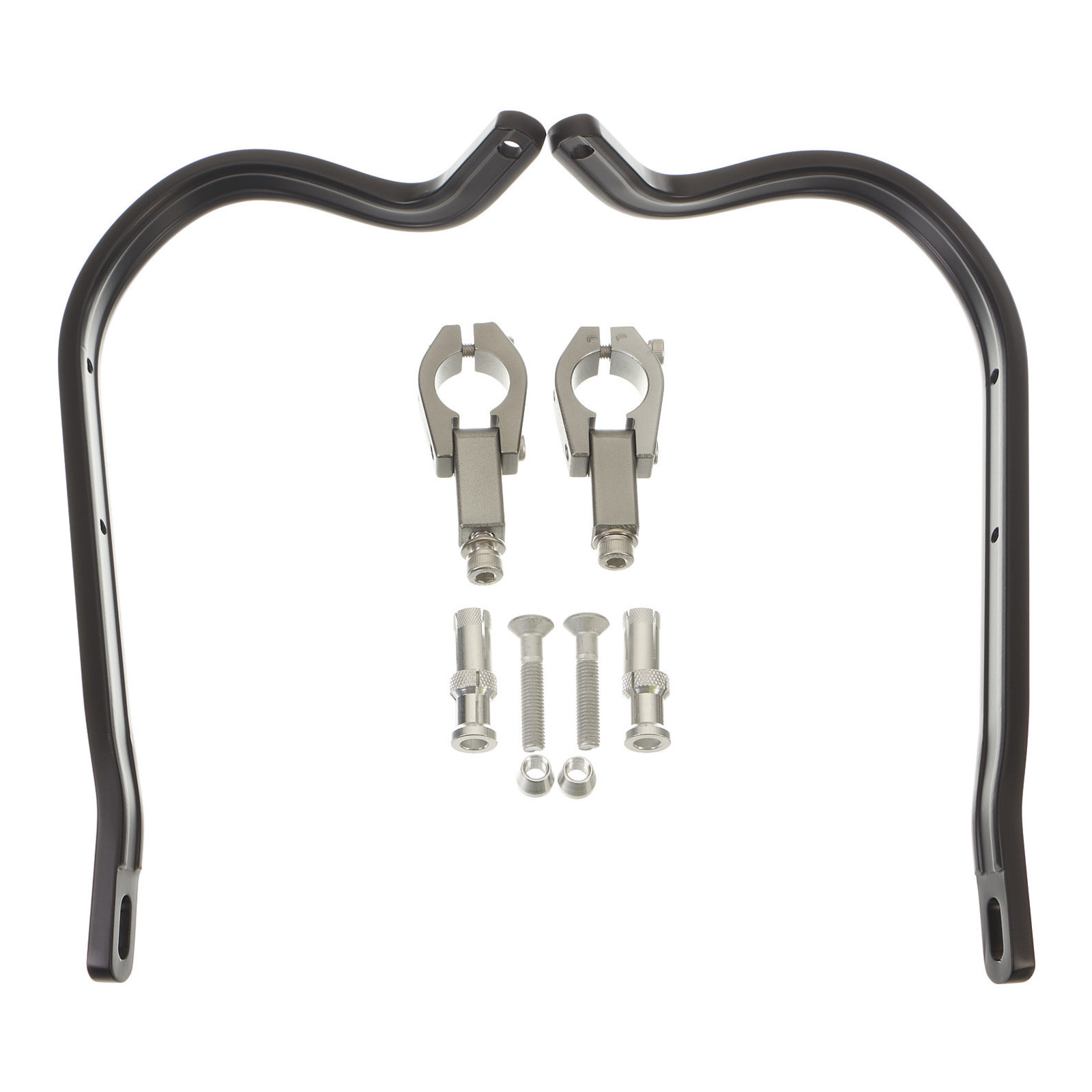 Zeta Armor Bended Hand Guard for 28.6mm Bar - Black - Image 1