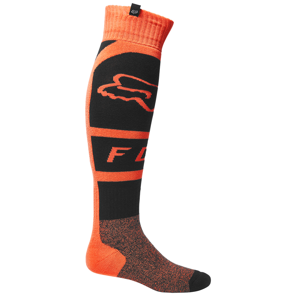 Fox Lux Fri Thin Orange Motocross Socks