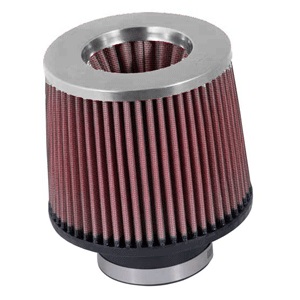 Air Filter K&N Universal RevCone F76mm x DT152/133mm x H127mm Silver