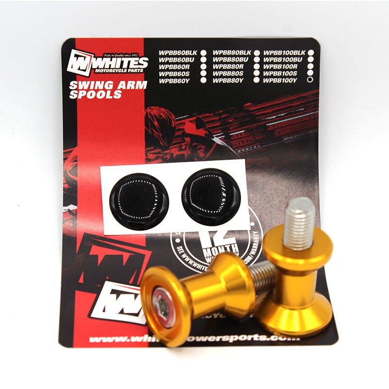 WHITES SWING ARM SPOOLS - ALLOY M10 YEL BB-100Y