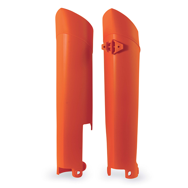 Fork cover orange SX/SXF EXC/EXCF Acerbis OEM [A]