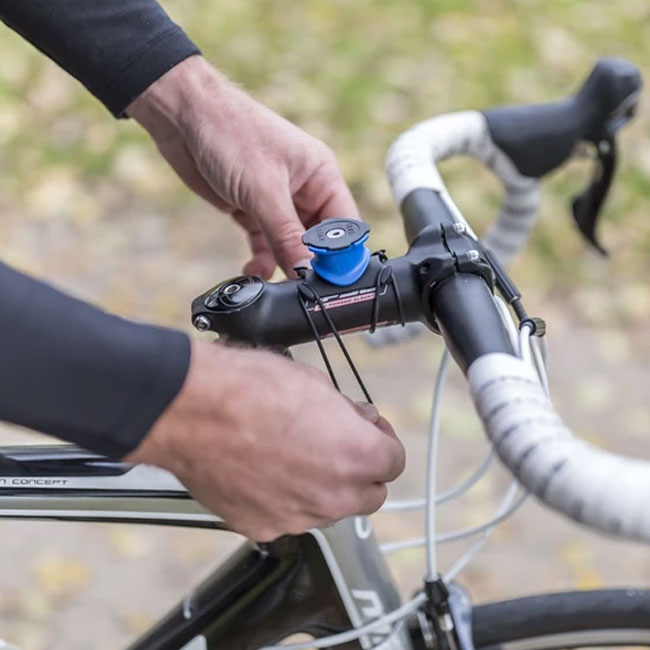 Stem/Handlebar Bicycle Mount Quad Lock