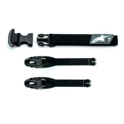 Alpinestars Vector Buckle/Strap Kit Silver/Black