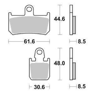 Brembo Brake Pad - Sintered Front - Image 2