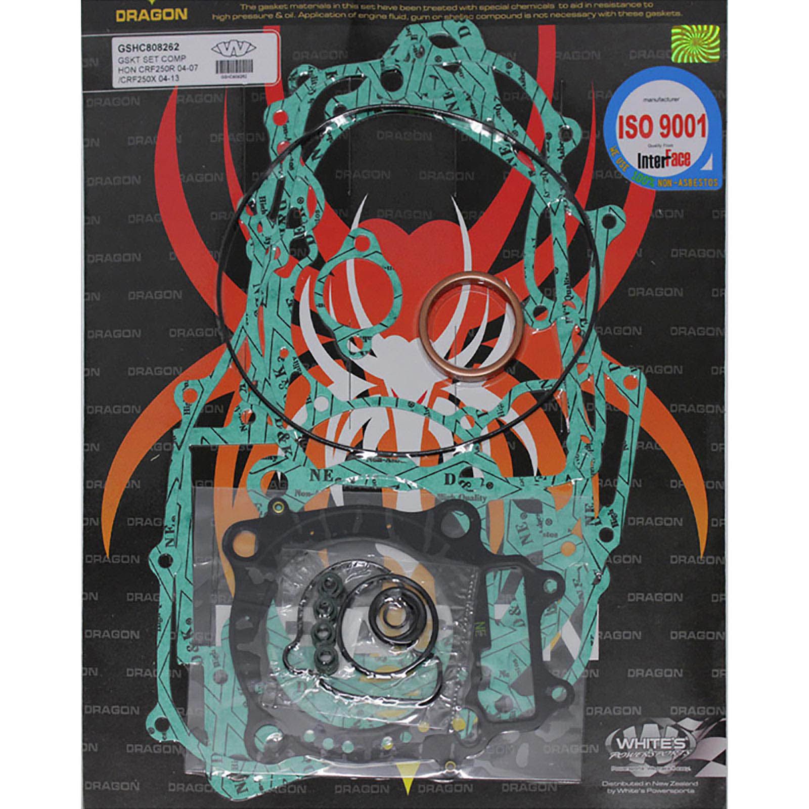 WHITES GASKET SET COMPLETE HON CRF250R 04-07 /CRF250X 04-17 - Image 1
