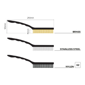 Oxford Wire Brush Set - Image 7