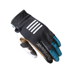 Fasthouse Youth Speed Style Mod Motocross Gloves White/Black/Marine - Image 1