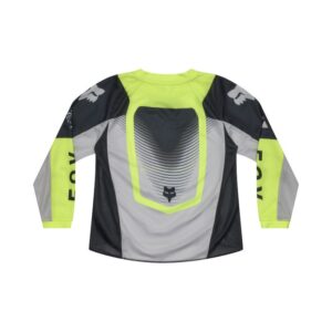 Fox  180 Collect Motocross Jersey Kids Grey/Yellow - Image 2