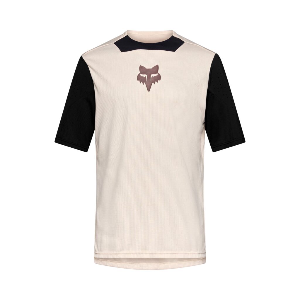 Fox Defend MTB Short Sleeve Jersey Park Chalk White