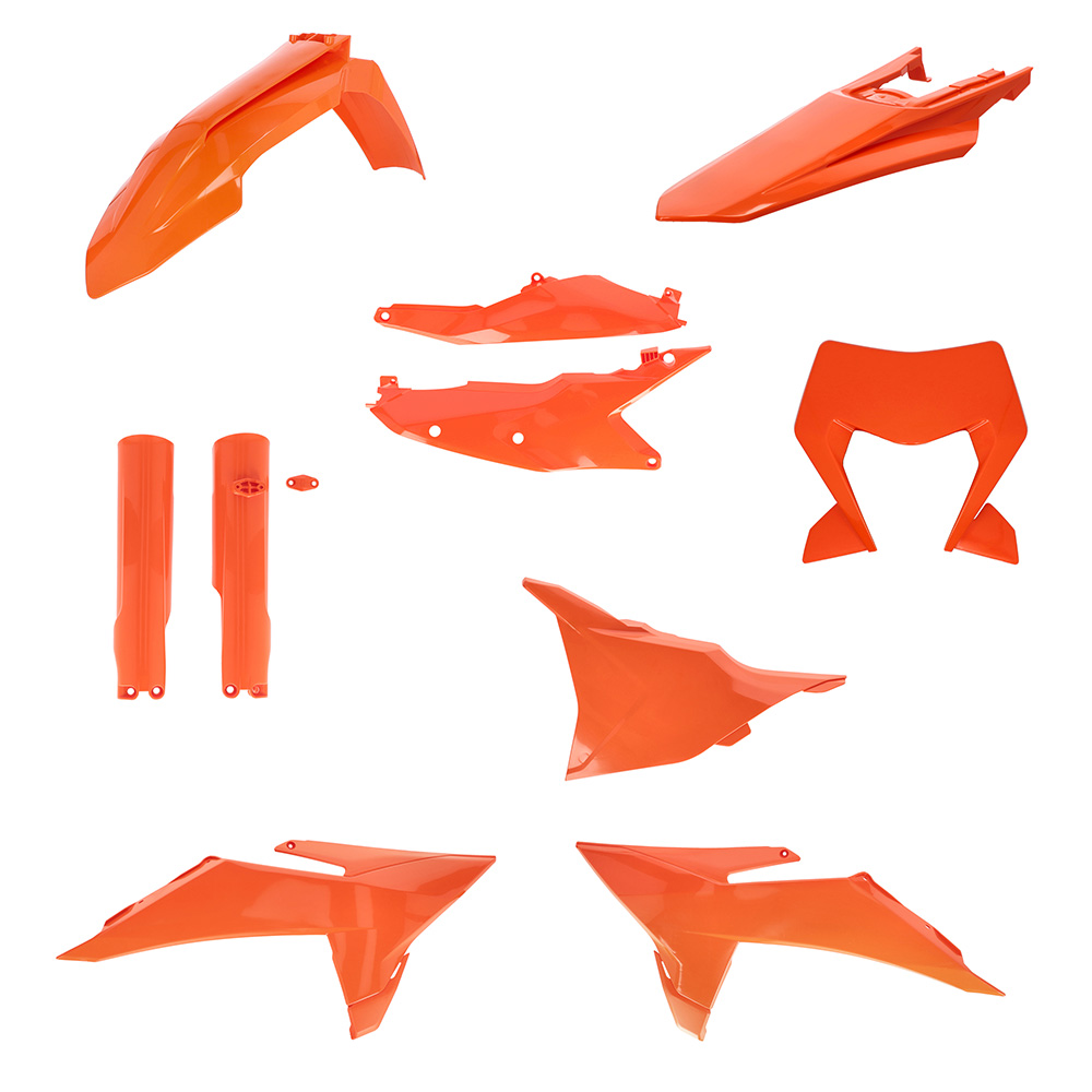 Acerbis KTM Full Plastic Kit (EXCF/XC-W 2026) Orange