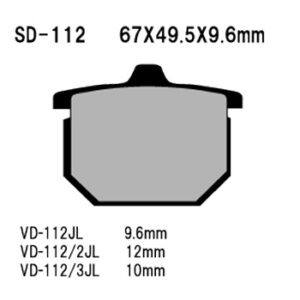Vesrah disc pads SD112 [A] - Image 1