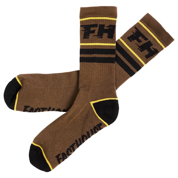 Fasthouse Orion Sock Heather Brown