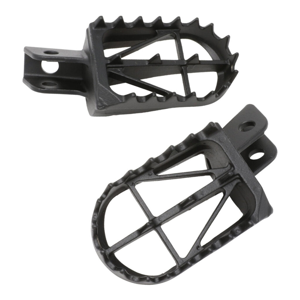 Zeta Wide Foot Pegs CrMo Mid - KLX110 / 110L / DR-Z50 / 70 / 110