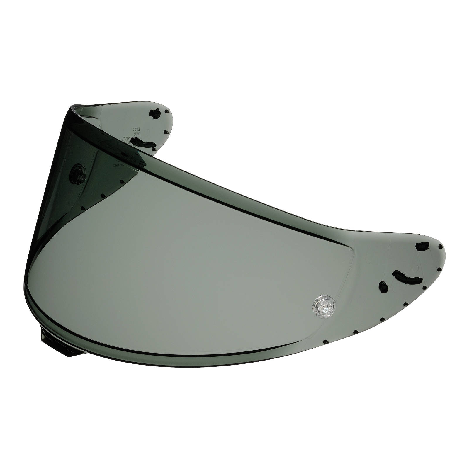 SHOEI VISOR X-SPR PRO CWR-F2R WITH PIN DARK SMOKE - Image 1
