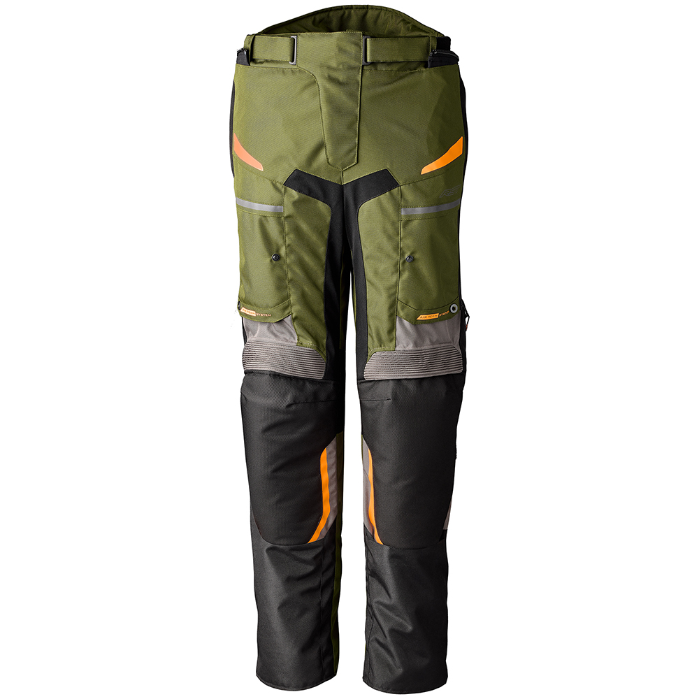 RST Maverick EVO CE Textile Road Pants Khaki/Grey/Orange