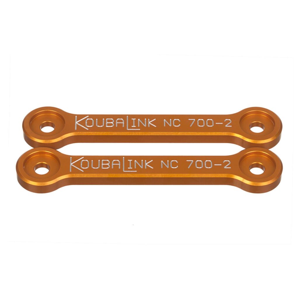 KOUBALINK 34mm LOWERING LINK NC700-2 - ORANGE